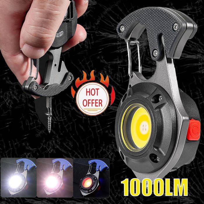 LED Micro Flashlight Pocket Keychain Flashlights USB