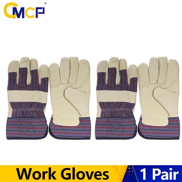 CMCP Safety Work Gloves, Leather Work Gloves,Industrial Operating