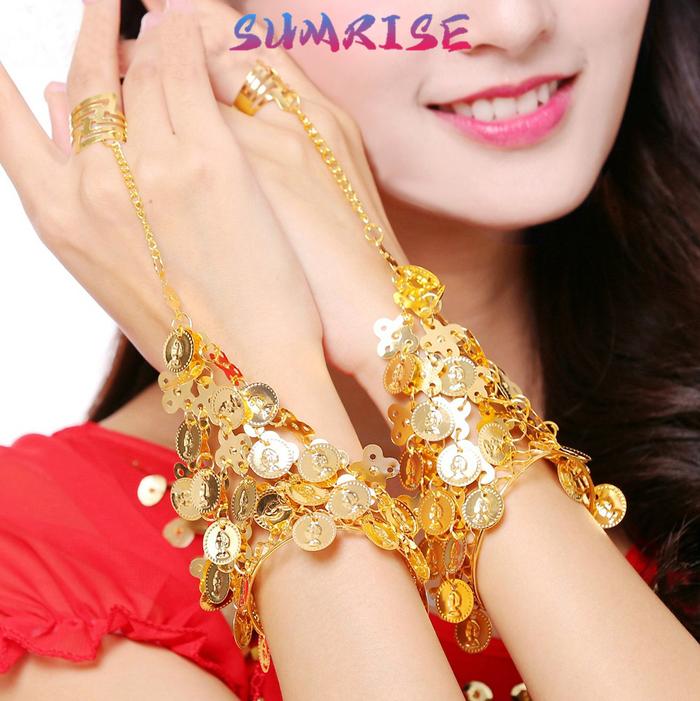 Gelang Kuku Jari/India Rantai Emas/Gelang Cincin India/Gelang Cincin Belly Dance/Pengantin Adat Kuku