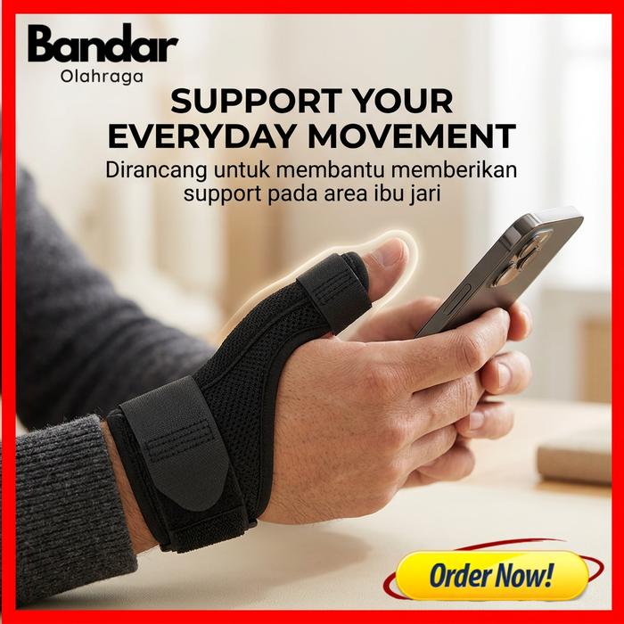 Thumb splint jempol Thumb / wrist spica splint brace support strap