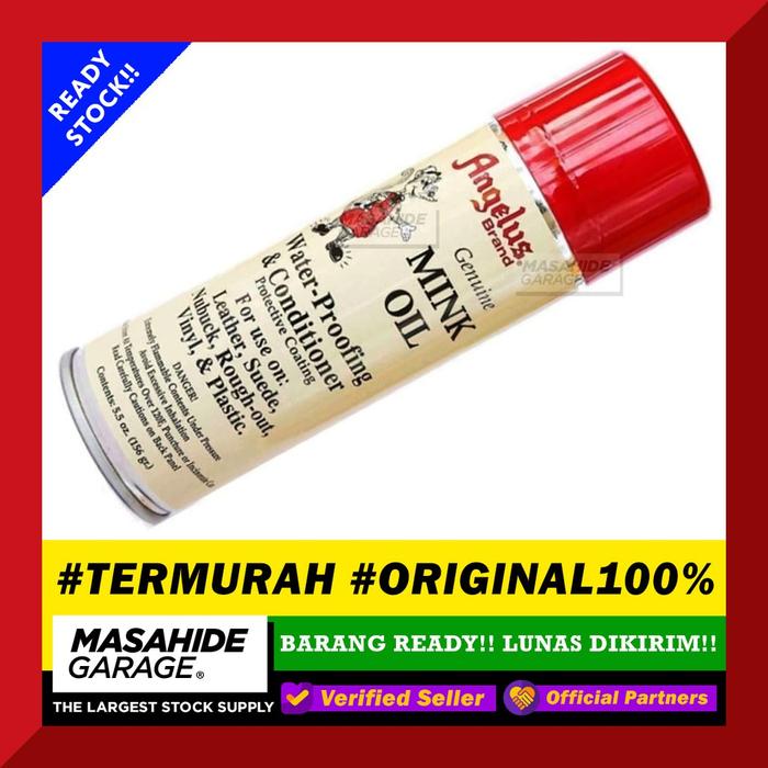 Terbaru TERMURAH -  Angelus Mink Oil Spray Leather Conditioner Perawatan Sepatu Kulit