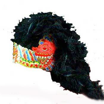 irah-irahan buto atau topi tari buto (HKR 022)
