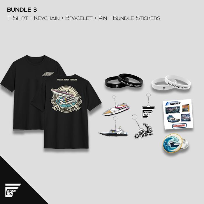 Bundle 3 Hydrotech Official Merchandise 2025