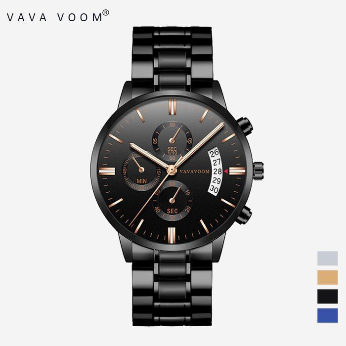 Jam Tangan Pria VAVA VOOM 100% Original Kronograf 214 hadiah watches