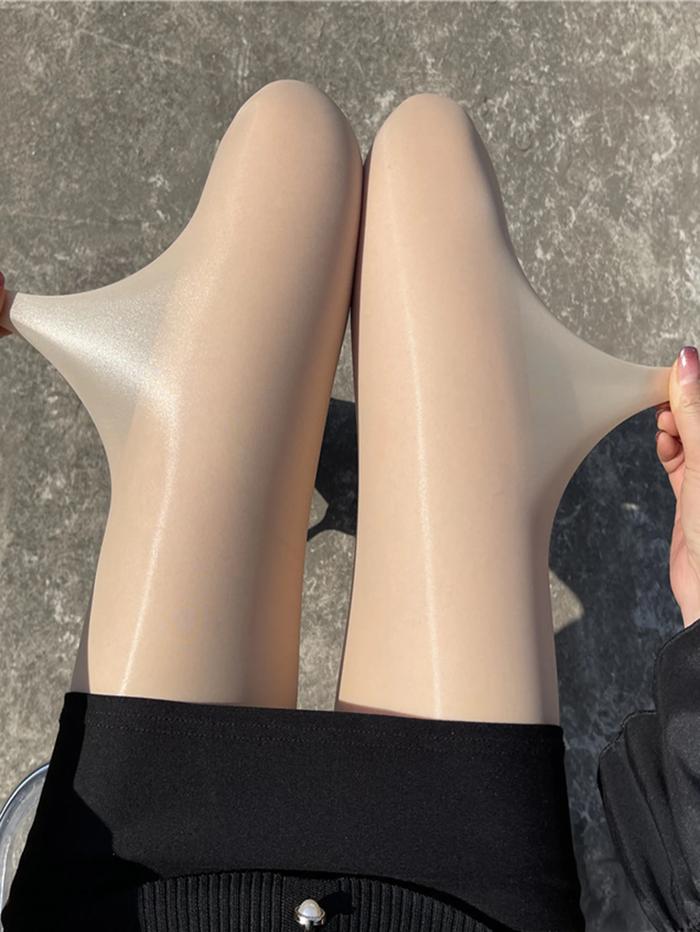 1 pair of oily pantyhose new y pantyhose fun stockings oily and seamless pantyhose y and seamless oi