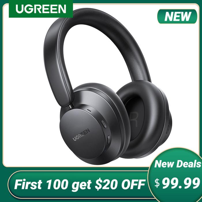 UGREEN Wireless Headphones Bluetooth Earphones TWS Hybrid 35dB ANC