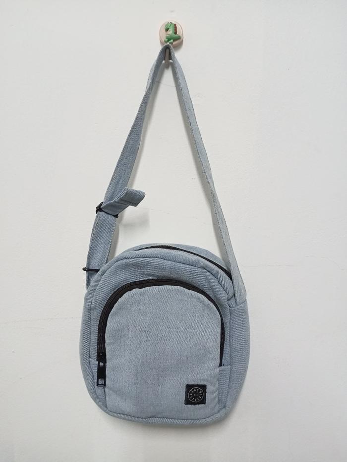 Tas Selempang Jeans / Tas Jeans / Tas Selempang Jeans Unisex Pria