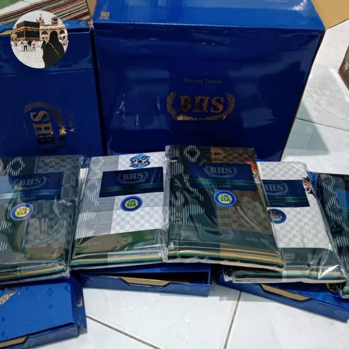 COD Sarung Tenun BHS Classik 100% Original / Sarung Dewasa All Size Di jamin Keasliannya.
