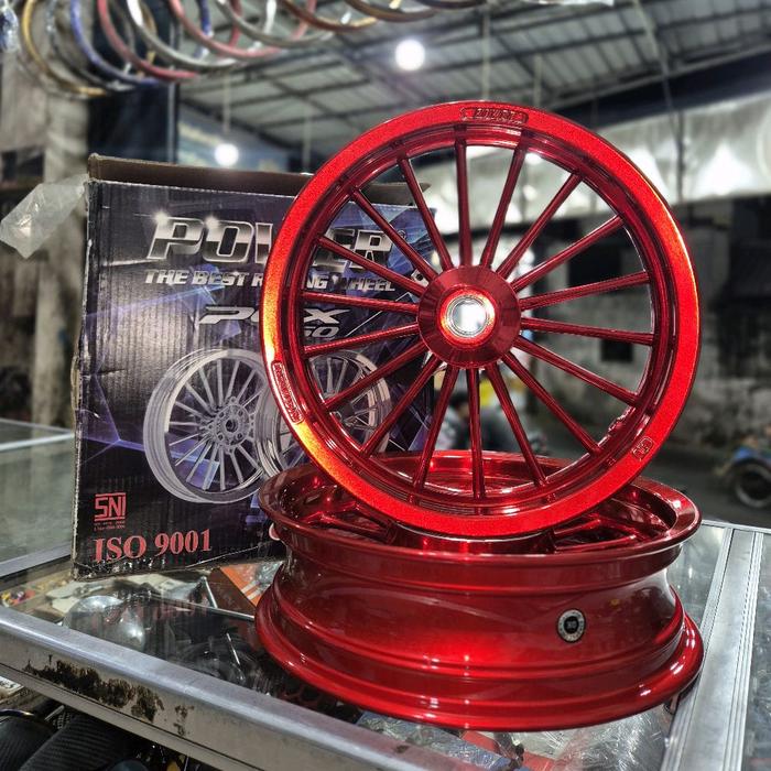 VELG BALOK MODEL CLASSIC RED MERK POWER UNTUK PCX 150