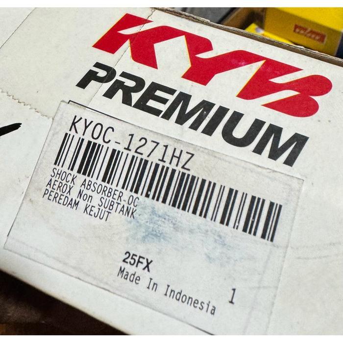 SOK SHOCK BREAKER KAYABA PREMIUM YAMAHA AEROX KYOC1271HZ SHOLCBEKER SHOCKBREALER SOKBLELER SOKBEKER