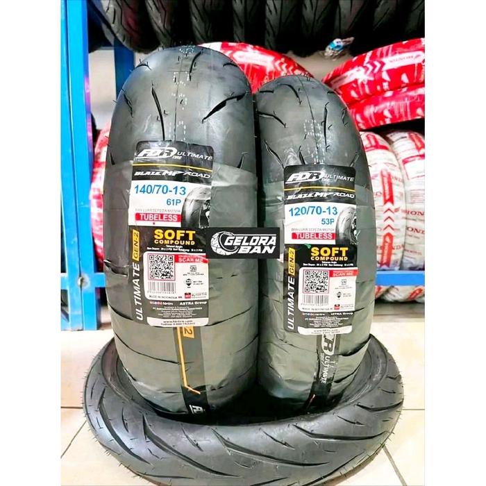 Ban Fdr Blaze Mp Road 120/70-13 Ban 140/70-13 Soft Compound ban nmax pcx ban ring 13 ban up size ban