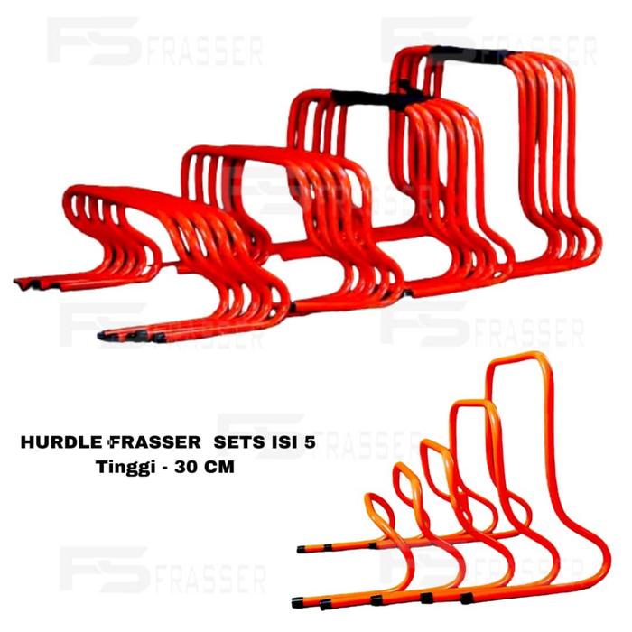 Frasser Termurah Hurdel Hurdle Tangga Lompat Latihan Sepak Bola Futsal 50 Cm Set Isi 5 Hrdl - 05