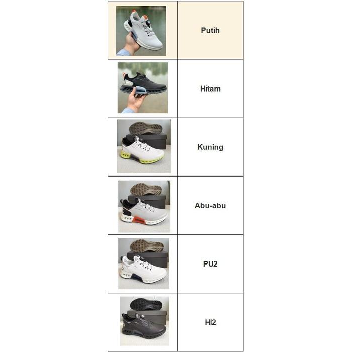 PREMIUM Ecco Olahraga Sepatu Golf Pria Outdoor Sports Casual Shoes Sneaker A13