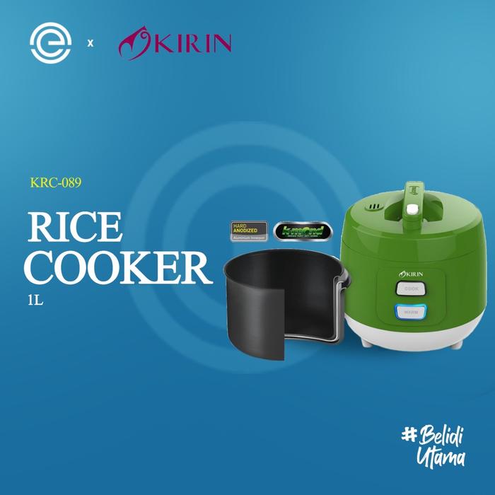 Kirin Rice Cooker 1 Liter KRC-089 Green