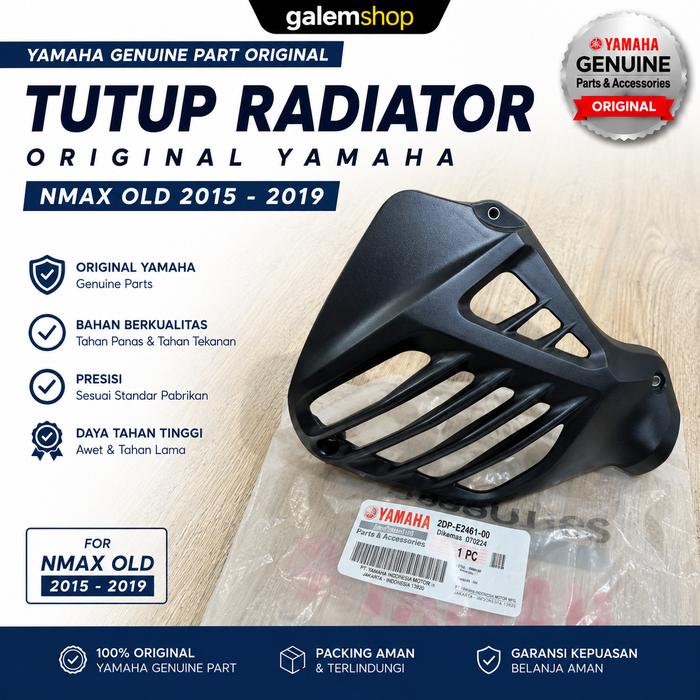 Tutup Radiator Original Yamaha NMAX Old 2015-2019 | Tutup Air Radiator Asli Yamaha