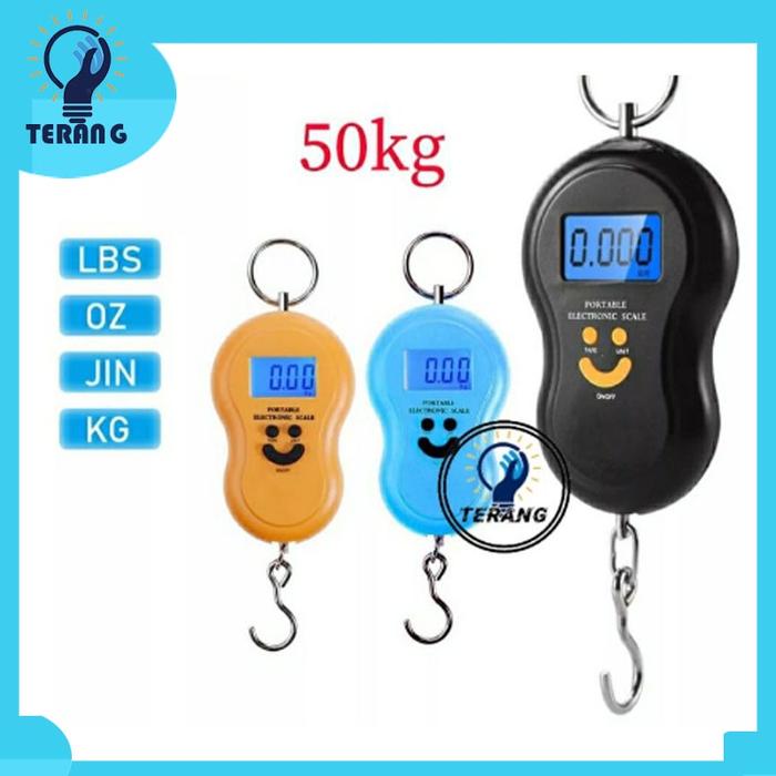 Timbangan Gantung Digital Scale Portable Elektronik / Timbangan Digital 50KG