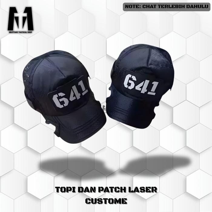 TOPI DAN PATCH LASER CUSTOM TERMURAH TOPI TAWON TERLARIS Dengan Desain memukau