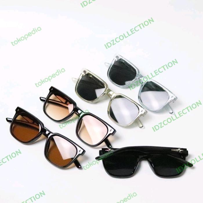 ojo sun glasses frame kacamata kotak korea design laki laki perempuan