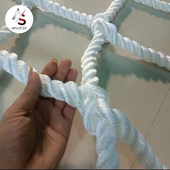 jaring nilon outbound 20mm tebal, kuat dan tahan lama