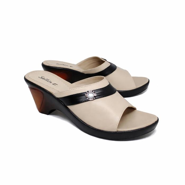 sandal heels perempuan bsm , heels branded murah , heels branded