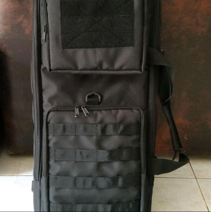 tas senjata polri  v2 80cm tas ransel gendong multifungsi Backpack Pria