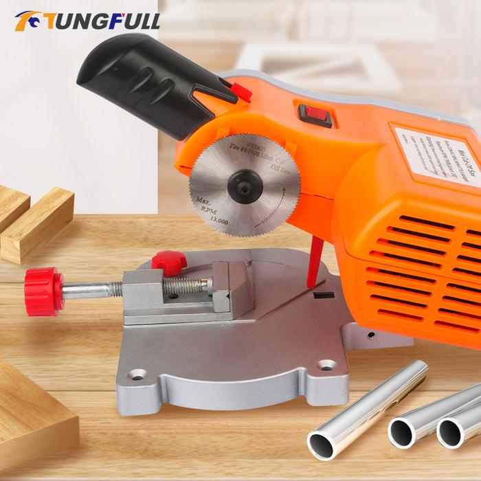 Mini Table Saw Machine Woodworking Electric Bench Saw Handmade DIY