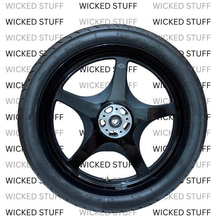 Velg Harley Davidson Thunderstar original depan 19 copotan FXR Fit FXLR FXR XL FXDWG Genuine