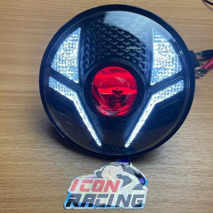 BILED CR7 HEADLAMP PROJECTOR BILED VENUS 5.75 INCH BULAT VESPA VAN VAN L2G BILED PIW PIW