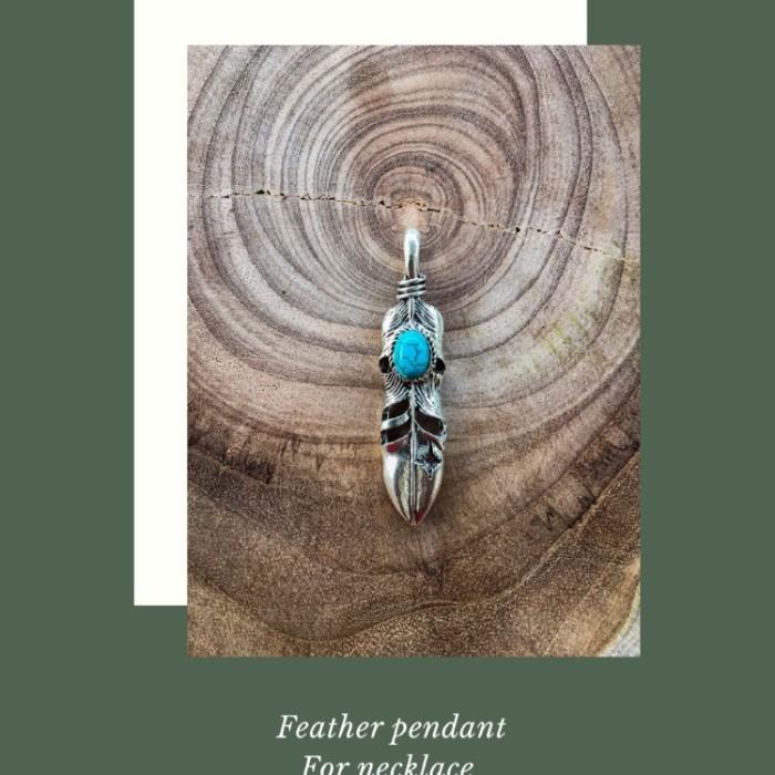 Pendant Goros Feather Eagle