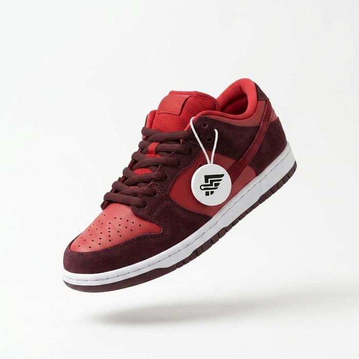 SNEAKERS DunkLowSb Red White Fruitypck Jaminan Original AUthentic