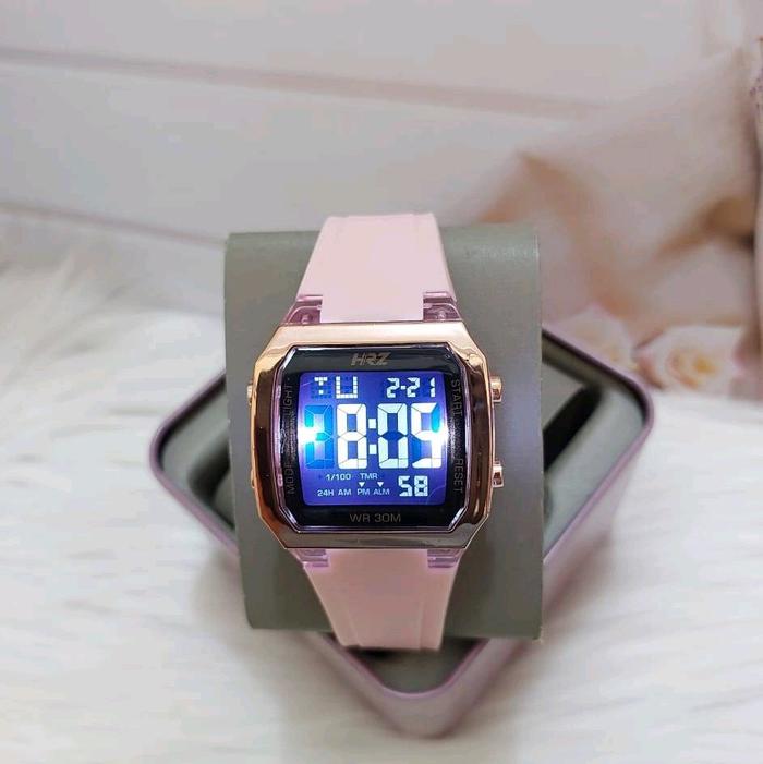 HRZ JAM TANGAN CEWEK WANITA SPORTY TAHAN AIR ORIGINAL BRAND HRZ Watches