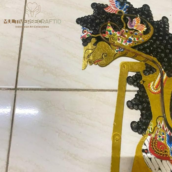 MURAH Wayang Kulit Alusan Tokoh Begawan Ciptoning / Mintaraga Kulit KERBAU ASLI Kualitas Standard Da