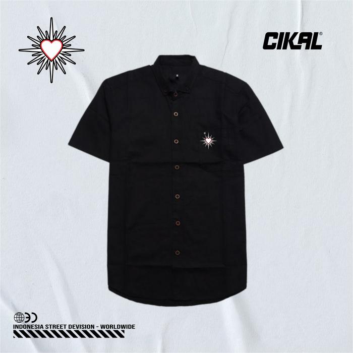 KEMEJA HEM  PSHT SH TERATE DESIGN LOGO HATI BERSINAR ATRIBUT PENCAK SILAT KEKINIAN Baju Katun Slimfi
