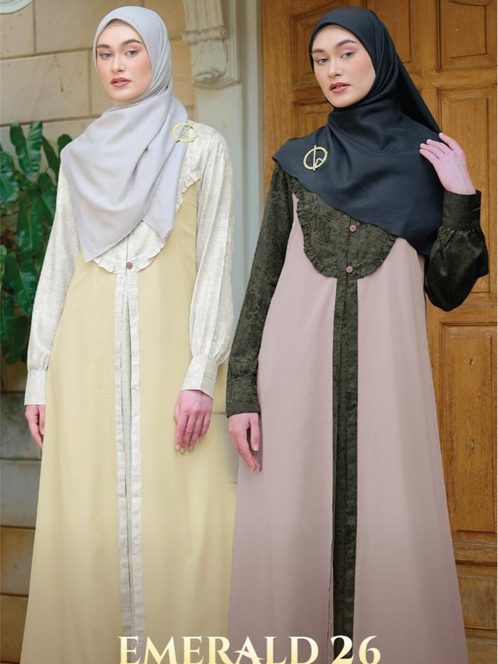 GAMIS HAITWO EMERALD 026 GAMIS DEWASA HAITWO EMERALD CANTIK
