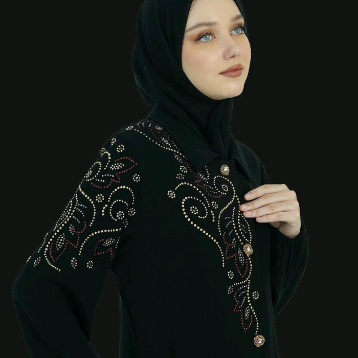Abaya Hikmat A1249 Original Premium Daster Abaya