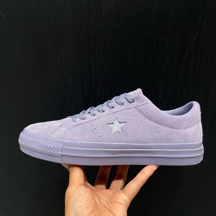 Converse Cons One Star Pro Ox Suede Grey Blue A15823C