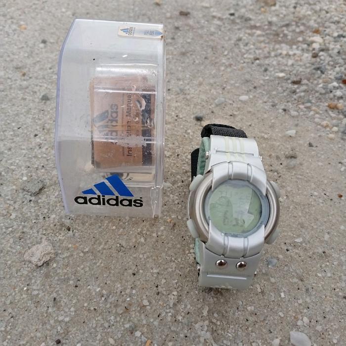 vintage y2k adidas equipment watch jam tangan