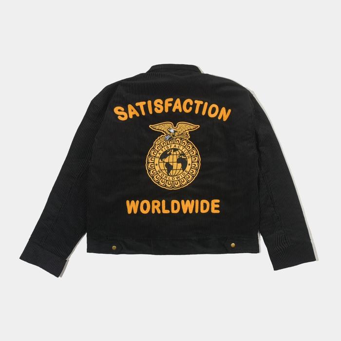 Satisfaction Work Jacket Corduroy W.R.W.D Black