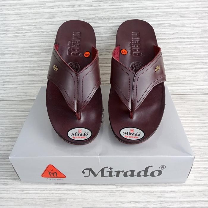 Sandal Pria Mirado 525 Kulit Asli Sendal Kulit Mirado Original