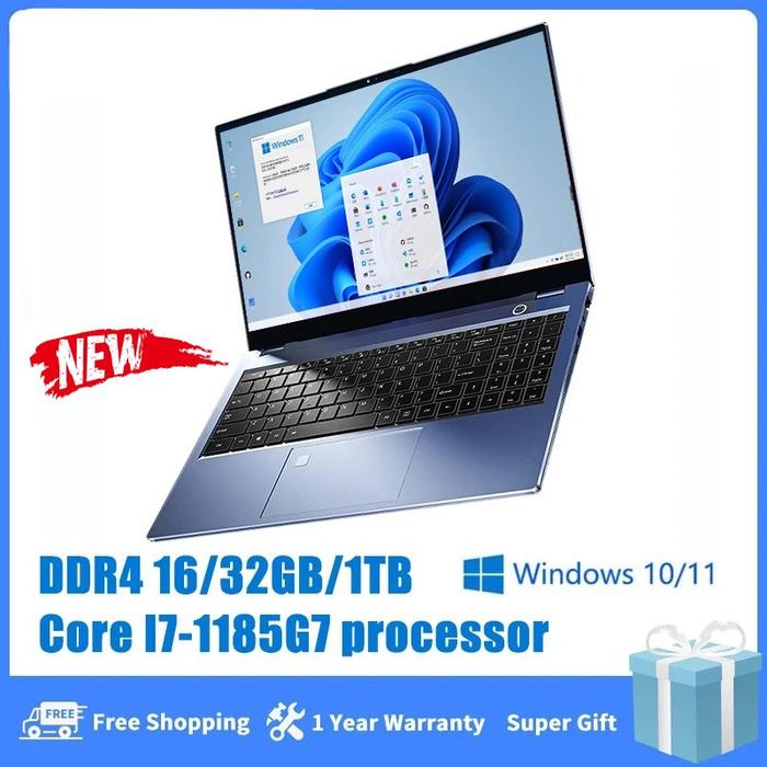 Intel Core I7 Laptop Gaming Metal Gen 11 Win 11 I7-1185G7 DDR4
