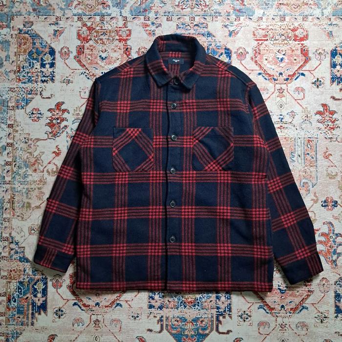 Overshirt Polham Veterano Outer, Flannel Outer, Flannel Jacket