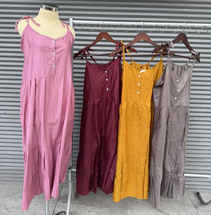 Daster Tali Susun Sexy Wanita Kekinian Jumbo Payung Bumil Busui Rayon Premium Halus Baju Tidur Adem 