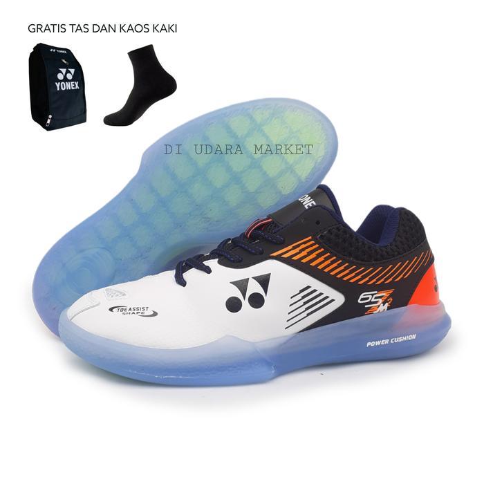 Sepatu Badminton SHB 65 Z 2 M Outsole Karet Transparan