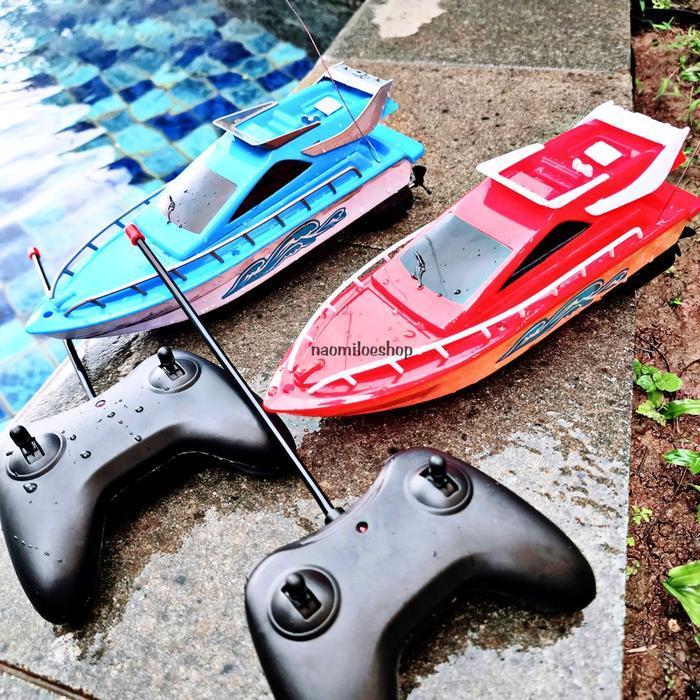 RC SPEED BOAT Remote Control perahu air Kapal RC Speedboat Kapal Remot - H.SPEED BOAT RC