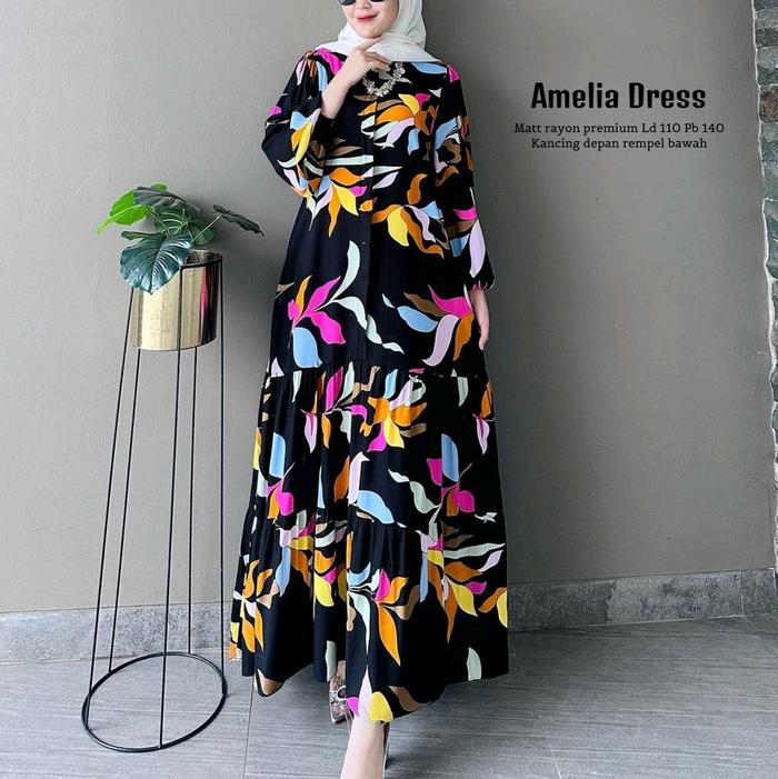AMELIA DRESS / AMELIA FLOWER /AMELIA STRIPY / AMELIA PELANGI BATSALLER