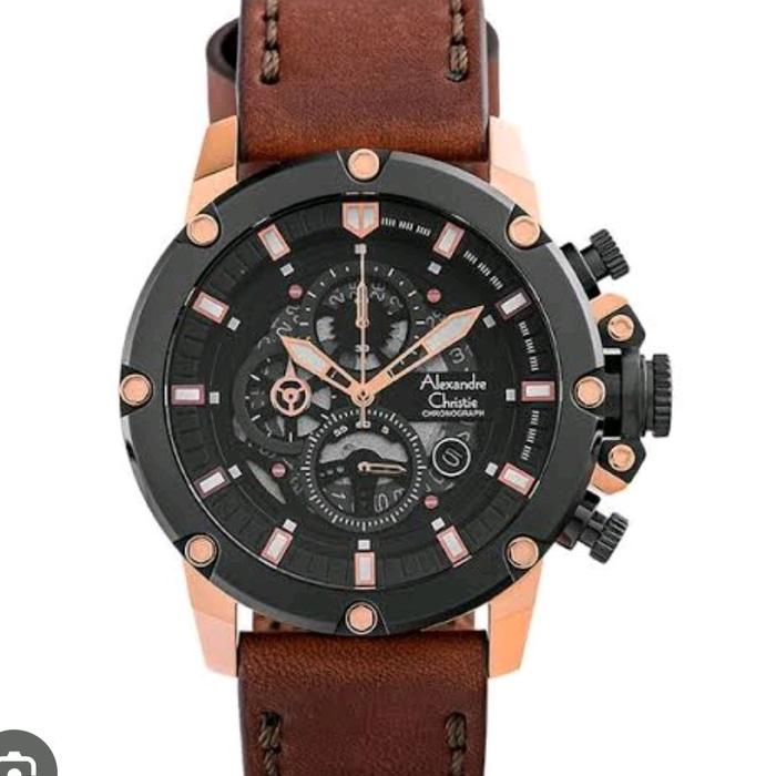 JAM TANGAN PRIA ALEXANDRE CHRISTIE 6564MC