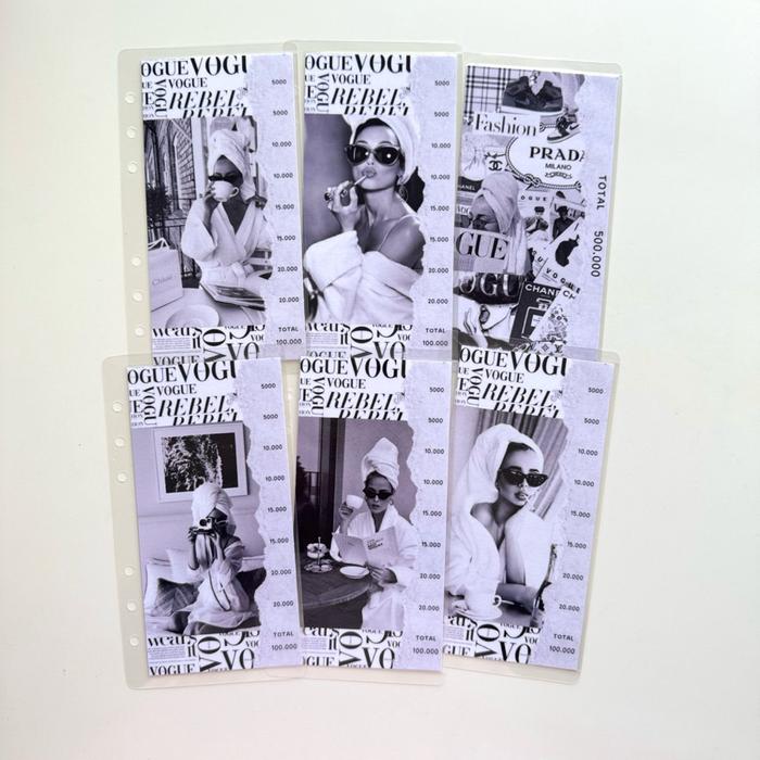 Fashion saving challenge A6