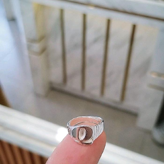 Cincin perak  anak-anak perak impor dan murni