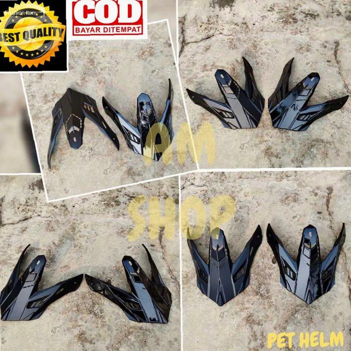 PET HELM UNIVERSAL TOPI HELM TRAIL SUPERMOTO MOTOCROSS | Kekinian