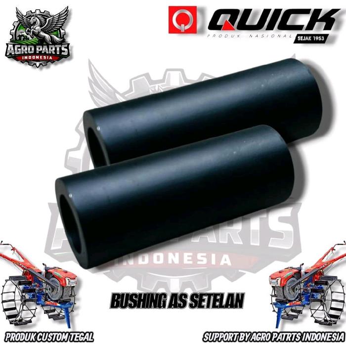 Quick Bushing Kepala Glebeg Singkal Garu As Setelan Traktor Quick G1000 LUBANG 20 22 25 27mm Panjang